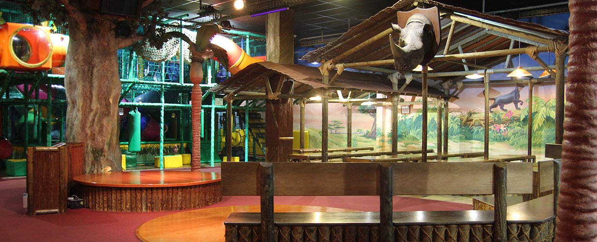 Parques infantiles temáticos.